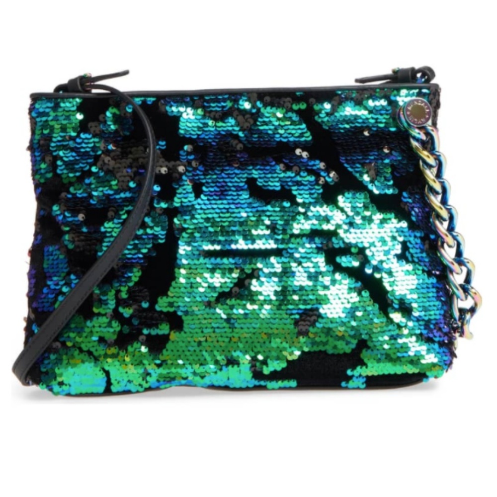 NWOT Kendall + Kylie Sequin Cross-body/Clutch
